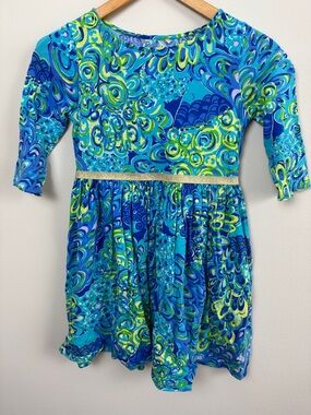 Lilly Pulitzer Girls Knit Dress. Size L 8/10.